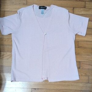 Sag Harbor Light Pink Short Sleeve Tee